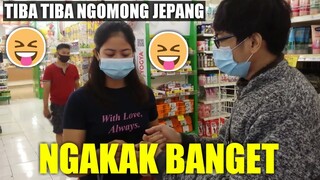 GAK BISA BAHASA JEPANG | NGOMONG BAHASA JEPANG DI SUPERMARKET | AWAS JANGAN KETAWA