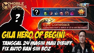 GILA MONTOON HERO MASIH OP BEGINI MAU DI BUFF AUTO GENDONG SAMPAI LATE GAME