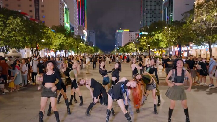 (LB)(KPOP IN PUBLIC)pink venom BLACKPINK WITH INTRO