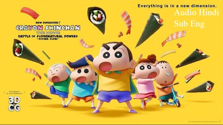 Shinchan the Movie Battle of Supernatural Powers 2023 Hindi Esub