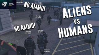 Aliens vs Humans! | GrandRP Event
