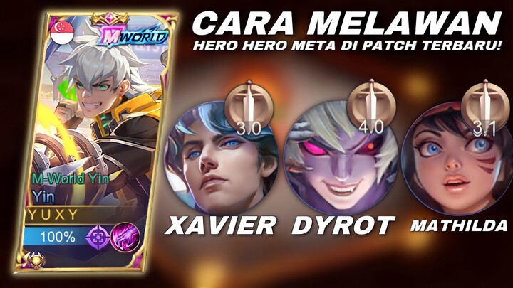 Cara Melawan Hero Meta Di patch Terbaru Ini! Yin Best Build 2022 - Mobile Legends