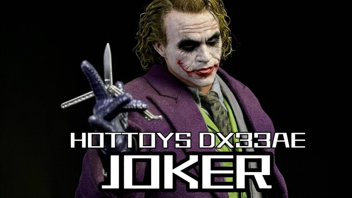 Terlalu banyak omong kosong! Transplantasi rambut Hottoys DX33AE Heath Ledger Joker unboxing!