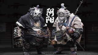霸道流星拳！匠盟 福瑞星球 熊猫兄弟 阴阳 药师阴&拳师阳【把玩分享】