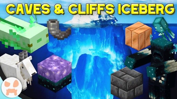 The Minecraft Caves and Cliffs Iceberg Explained