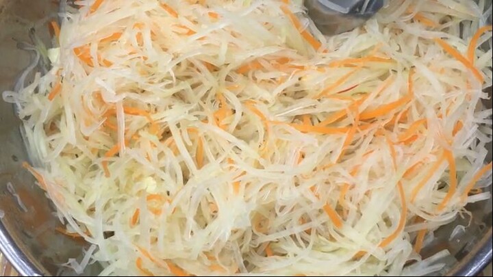 Cooking TV - Cách làm món nộm đu đủ xanh giòn ngon