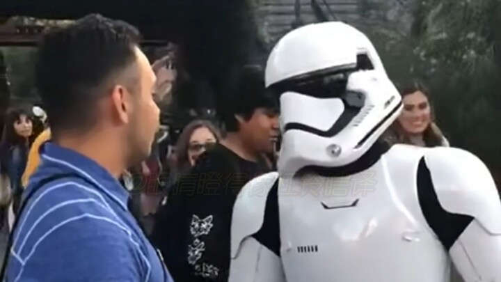 Stormtroopers are going berserk!