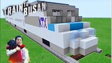 Train to busan ktx train in Minecraft.