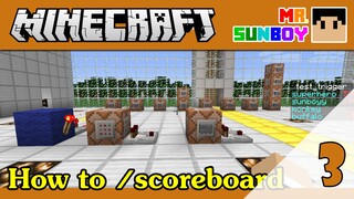Minecraft Commands [Thai]: วิธีใช้คำสั่ง /trigger [1.8] /scoreboard Part 3 [1.5/1.9]