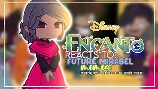 🪔ENCANTO Reacts to Material Girl & We have a new candle holder | ENCANTO REACTION ⚡ | Silent Bellaa