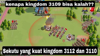 kemenangan🏆 yang sangat hebat dari kingdom 3112 dan 3110 win kvk 1!! ada apa dengan 3109