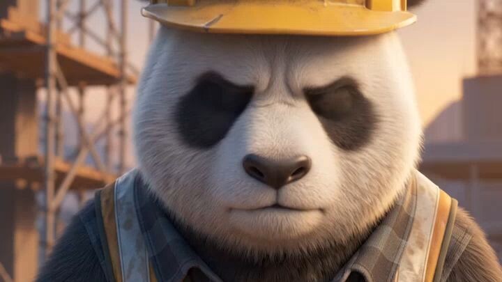 The Bakery Mystery: A Cute Animal Construction Adventure! 🐼🥐