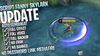 Script Skin Fanny Epic Skylark Full Efeect No Password Patch Terbaru | Mobile Legends