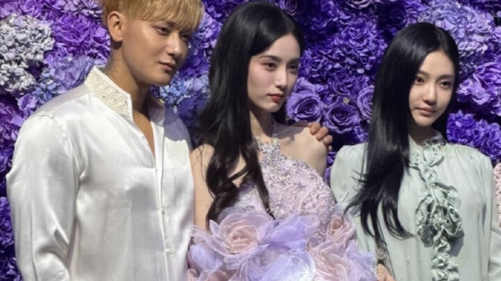 NINGNING di meja utama pernikahan Ning Yizhuo dan Xu Yiyang