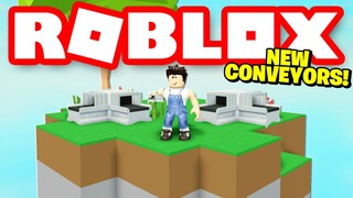 NEW CONVEYOR UPDATE! (Build limit, travaler & more!) Roblox Islands