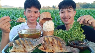 ปลานิลทอด สะเดานํ้าปลาหวาน ต้มแซ่บหมู เมนูบ้านๆที่สุดของความอร่อย.