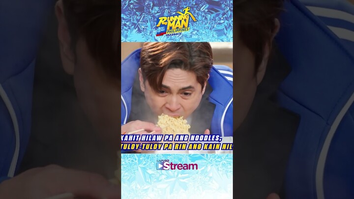 Runners, kumain ng hilaw na noodles! #shorts | Running Man Philippines 2