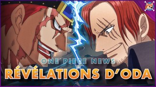 LA GRANDE FLOTTE DE SHANKS RÉVÉLÉE PAR ODA ! -- LE TRISTE PASSÉ DE KID 😭 - ONE PIECE NEWS THÉORIE