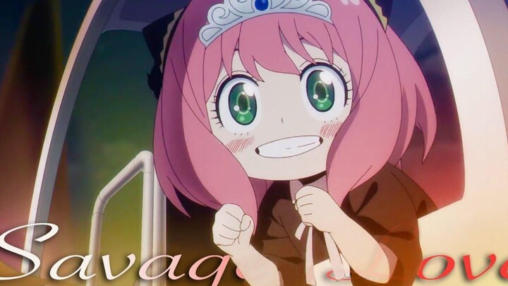Spy x Family อันย่า「AMV 」Savage Love ᴴᴰ