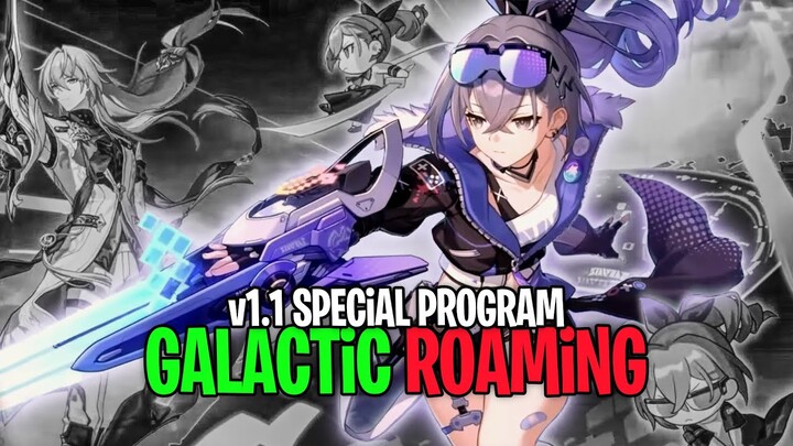 KEREN PARAH! v1.1 SPECiAL PROGRAM GALACTiC ROAMiNG Di Honkai Star Rail