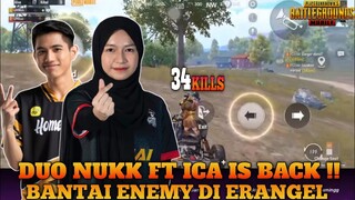 Duo Vs Squad !! Duo Thanuk Ft Icayang Is Back !! Bantai Enemy Di  Erangel | Pubg Mobile