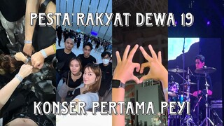 PESTA RAKYAT DEWA 19 DI JKT | KONSER PERTAMA AKU