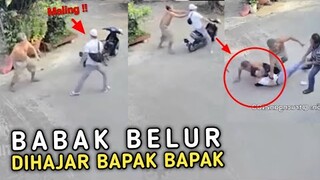 KEPERGOK !! Maling Apes Dihadang Lalu Dikasih Salam Olahraga