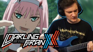 DARLING in the FRANXX Opening - Kiss of Death [Guitar Cover] [Anime Opening]
