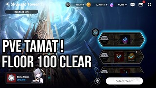 Skyward Tower Floor 100 Clear, Akhirnya PVE TAMAT | OUTERPLANE