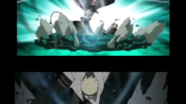 ฉากการต่อสู้ของพ่อและลูกที่ท่าทางโครตจะเหมือนกัน