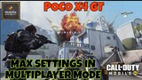 Call of Duty Mobile - Max Settings in Multiplayer Mode using Poco X4 GT
