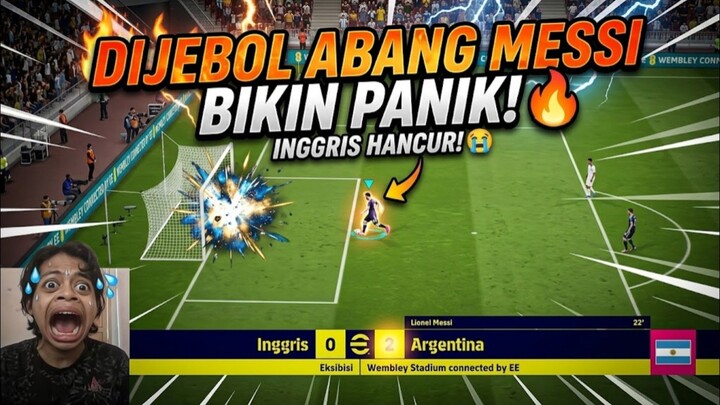 DIJEBOL ABANG MESSI 2 KALI