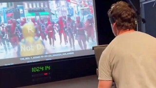 休叔为贱狼大战死侍军团进行激情配音