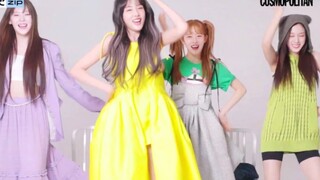 STAYC杂志采访一半开始随机舞蹈跳IVE、NewJeans！e人的快乐！