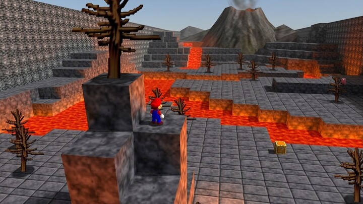 Mario Builder 64 - Vale de Lava
