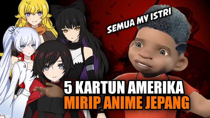 KARTUN AMERIKA RASA ANIME JEPANG!