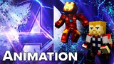 My FIRST 3D Animations EVER | Minecraft Avengers