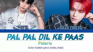 {AI COVER} HANGYUL & SHAO ZIHENG (POLARIX) - 'Pal Pal Dil Ke Paas ' (Cover color coded lyrics)