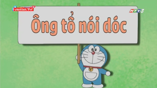 [S10] doraemon tập 34 - ông tổ nói dóc - truyện tranh bay giữa trời