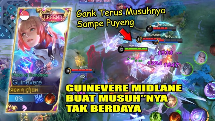 Guinevere Mid, Buat Musuhnya Ga Bisa Farming