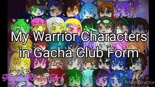 My Greatest Bravery Warriors Characters in Gacha Club Form