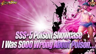 [SF: Duel] - SSS+5 Poison Showcase! The real MVP of the Thunder unit DMG! Going up in tier list!