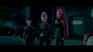 Demons Vs Huntrix Fight Scene | KPOP DEMON HUNTERS (2025) Movie CLIP HD