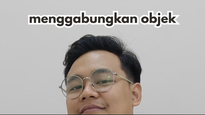 jika kamu menggabungkan 2 objek di Adobe Illustrator #adobe #adobeillustrator #tutorials