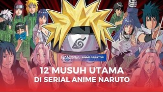 Siapakah Urutan 12 Musuh Utama Serial Anime Naruto?