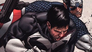 [Civil War III] Captain America menghajar Punisher, menghancurkan Iron Man, dan Avengers habis-habis