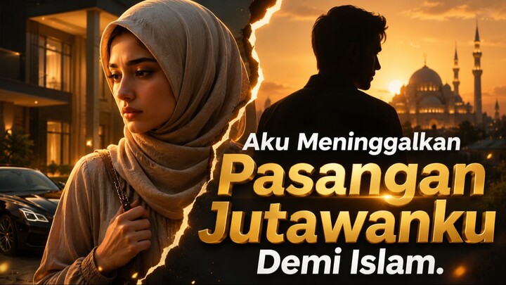 Saya Meninggalkan Seorang Miliuner Arab demi Islam - Kisah Masuk Islam Mantan Kristen seperti Film