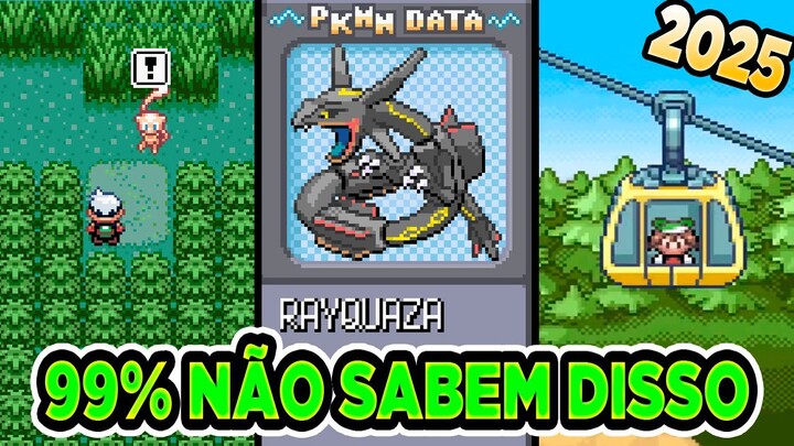 A Maioria dos Jogadores de Pokémon Emerald Não Sabem Disso - 50 Curiosidade de P