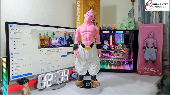 Review Mô hình mabu 44cm , majin buu cỡ lớn rất đẹp - mô hình dragon ball