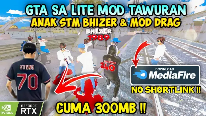 61 Mod Gta Sa Android Tawuran  HD